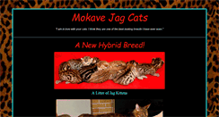 Desktop Screenshot of mokavecats.com